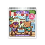 Carti si Birotica - Carti - Carti pentru copii - Carti de colorat - Carte de colorat, 40 de ilustratii Fuzzy Love, 86 pagini, A5 - Infinity.ro