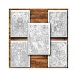 Carti si Birotica - Carti - Carti pentru copii - Carti de colorat - Carte de colorat, 40 de ilustratii Demonic Kitties - Volumul II, 86 pagini, A5 - Infinity.ro
