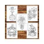 Carti si Birotica - Carti - Carti pentru copii - Carti de colorat - Carte de colorat, 40 de ilustratii Distractie la circ, 86 pagini, A5 - Infinity.ro