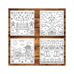 Carti si Birotica - Carti - Carti pentru copii - Carti de colorat - Carte de colorat, 40 de ilustratii O primavara frumoasa, 86 pagini, A5 - Infinity.ro