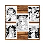 Carti si Birotica - Carti - Carti pentru copii - Carti de colorat - Carte de colorat, 40 de ilustratii, Galaxy Queen, 86 pagini, A5 - Infinity.ro
