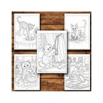 Carti si Birotica - Carti - Carti pentru copii - Carti de colorat - Carte de colorat, 40 de ilustratii Pisicute Obraznice - Volumul II, 86 pagini, A5 - Infinity.ro