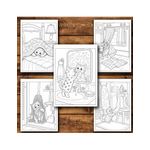 Carti si Birotica - Carti - Carti pentru copii - Carti de colorat - Carte de colorat, 40 de ilustratii Pisicute Obraznice - Volumul II, 86 pagini, A5 - Infinity.ro