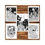 Carti si Birotica - Carti - Carti pentru copii - Carti de colorat - Carte de colorat, 40 de ilustratii, Afterlife, 86 pagini, A5 - Infinity.ro