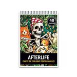 Carti si Birotica - Carti - Carti pentru copii - Carti de colorat - Carte de colorat, 40 de ilustratii, Afterlife, 86 pagini, A5 - Infinity.ro