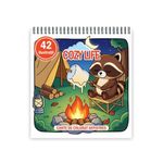 Carti si Birotica - Carti - Carti pentru copii - Carti de colorat - Carte de colorat, 42 de ilustratii Cozy Life, 88 pagini, A5 - Infinity.ro