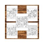 Carti si Birotica - Carti - Carti pentru copii - Carti de colorat - Carte de colorat, 44 de ilustratii In lumea lui Mos Craciun, 94 pagini, A5 - Infinity.ro