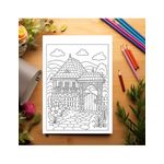 Carti si Birotica - Carti - Carti pentru copii - Carti de colorat - Carte de colorat, 44 de ilustratii Romania - Volumul III - Pentru copii, 94 pagini, A5 - Infinity.ro
