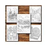 Carti si Birotica - Carti - Carti pentru copii - Carti de colorat - Carte de colorat, 44 de ilustratii Romania - Volumul III - Pentru copii, 94 pagini, A5 - Infinity.ro