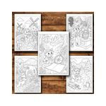 Carti si Birotica - Carti - Carti pentru copii - Carti de colorat - Carte de colorat, 45 de ilustratii Aventurile Pisicutelor - Volumul I, 96 pagini, A5 - Infinity.ro