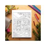 Carti si Birotica - Carti - Carti pentru copii - Carti de colorat - Carte de colorat, 45 de ilustratii Aventurile Pisicutelor - Volumul I, 96 pagini, A5 - Infinity.ro