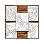 Carti si Birotica - Carti - Carti pentru copii - Carti de colorat - Carte de colorat, 45 de ilustratii Aventurile Pisicutelor - Volumul I, 96 pagini, A5 - Infinity.ro