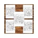 Carti si Birotica - Carti - Carti pentru copii - Carti de colorat - Carte de colorat, 44 de ilustratii In lumea lui Mos Craciun, 94 pagini, A5 - Infinity.ro