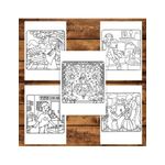Carti si Birotica - Carti - Carti pentru copii - Carti de colorat - Carte de colorat, 47 de ilustratii Cozy Girl Fashion, 100 pagini, A5 - Infinity.ro