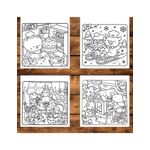 Carti si Birotica - Carti - Carti pentru copii - Carti de colorat - Carte de colorat, 48 de ilustratii Comfy Christmas - Volumul II, 102 pagini, A5 - Infinity.ro