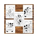 Carti si Birotica - Carti - Carti pentru copii - Carti de colorat - Carte de colorat, 48 de ilustratii Mickey si Prietenii sai, 106 pagini, A5 - Infinity.ro