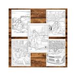 Carti si Birotica - Carti - Carti pentru copii - Carti de colorat - Carte de colorat, 48 de ilustratii Fete cu Masini, 102 pagini, A5 - Infinity.ro