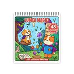 Carti si Birotica - Carti - Carti pentru copii - Carti de colorat - Carte de colorat, 48 de ilustratii Lumea Magiie, 102 pagini, A5 - Infinity.ro