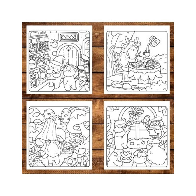 Carti si Birotica - Carti - Carti pentru copii - Carti de colorat - Carte de colorat, 48 de ilustratii Lumea Magiie, 102 pagini, A5 - Infinity.ro
