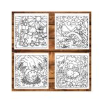 Carti si Birotica - Carti - Carti pentru copii - Carti de colorat - Carte de colorat, 49 de ilustratii Magical Baby Dragons, 104 pagini, A5 - Infinity.ro