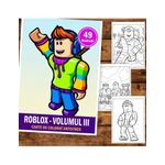 Carti si Birotica - Carti - Carti pentru copii - Carti de colorat - Carte de colorat, 49 de ilustratii Roblox - Volumul III, 104 pagini, A5 - Infinity.ro