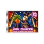 Carti si Birotica - Carti - Carti pentru copii - Carti de colorat - Carte de colorat, 50 de ilustratii Animalute cu meserii - Volumul III, 106 pagini, A5 - Infinity.ro