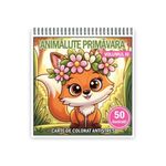 Carti si Birotica - Carti - Carti pentru copii - Carti de colorat - Carte de colorat, 50 de ilustratii Animalute Primavara - Volumul III, 106 pagini, A5 - Infinity.ro