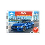 Carti si Birotica - Carti - Carti pentru copii - Carti de colorat - Carte de colorat, 50 de ilustratii BMW, 106 pagini, A5 - Infinity.ro