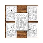 Carti si Birotica - Carti - Carti pentru copii - Carti de colorat - Carte de colorat, 50 de ilustratii Baby Shark - Volumul III, 106 pagini, A5 - Infinity.ro