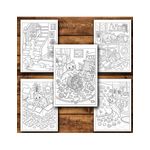 Carti si Birotica - Carti - Carti pentru copii - Carti de colorat - Carte de colorat, 50 de ilustratii Bad Kitties - Volumul II, 106 pagini, A5 - Infinity.ro