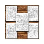Carti si Birotica - Carti - Carti pentru copii - Carti de colorat - Carte de colorat, 50 de ilustratii Bad Kitties - Volumul II, 106 pagini, A5 - Infinity.ro