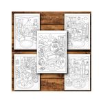Carti si Birotica - Carti - Carti pentru copii - Carti de colorat - Carte de colorat, 50 de ilustratii Camera Copiilor - Volumul I, 106 pagini, A5 - Infinity.ro
