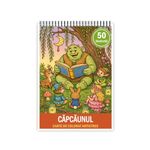 Carti si Birotica - Carti - Carti pentru copii - Carti de colorat - Carte de colorat, 50 de ilustratii Capcaunul, 106 pagini, A5 - Infinity.ro