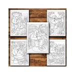 Carti si Birotica - Carti - Carti pentru copii - Carti de colorat - Carte de colorat, 50 de ilustratii Capcaunul, 106 pagini, A5 - Infinity.ro