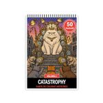 Carti si Birotica - Carti - Carti pentru copii - Carti de colorat - Carte de colorat, 50 de ilustratii Catastrophy - Volumul I, 106 pagini, A5 - Infinity.ro