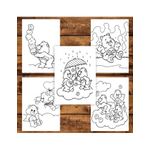 Carti si Birotica - Carti - Carti pentru copii - Carti de colorat - Carte de colorat, 50 de ilustratii Care Bears - Volumul II, 106 pagini, A5 - Infinity.ro