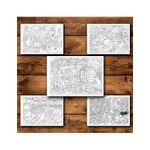 Carti si Birotica - Carti - Carti pentru copii - Carti de colorat - Carte de colorat, 50 de ilustratii Catastrophy - Volumul II, 106 pagini, A5 - Infinity.ro