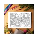 Carti si Birotica - Carti - Carti pentru copii - Carti de colorat - Carte de colorat, 50 de ilustratii Catastrophy - Volumul II, 106 pagini, A5 - Infinity.ro