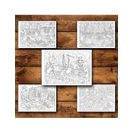 Carti si Birotica - Carti - Carti pentru copii - Carti de colorat - Carte de colorat, 50 de ilustratii Catastrophy - Volumul II, 106 pagini, A5 - Infinity.ro
