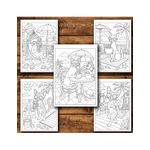Carti si Birotica - Carti - Carti pentru copii - Carti de colorat - Carte de colorat, 50 de ilustratii Cats Chilling, 106 pagini, A5 - Infinity.ro