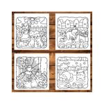 Carti si Birotica - Carti - Carti pentru copii - Carti de colorat - Carte de colorat, 50 de ilustratii Catventures, 106 pagini, A5 - Infinity.ro