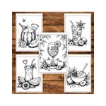 Carti si Birotica - Carti - Carti pentru copii - Carti de colorat - Carte de colorat, 50 de ilustratii Cocktails, 106 pagini, A5 - Infinity.ro