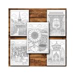 Carti si Birotica - Carti - Carti pentru copii - Carti de colorat - Carte de colorat, 50 de ilustratii Coloreaza Moldova - Volumul I, 106 pagini, A5 - Infinity.ro