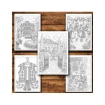 Carti si Birotica - Carti - Carti pentru copii - Carti de colorat - Carte de colorat, 50 de ilustratii Coloreaza Oltenia - Volumul II, 106 pagini, A5 - Infinity.ro