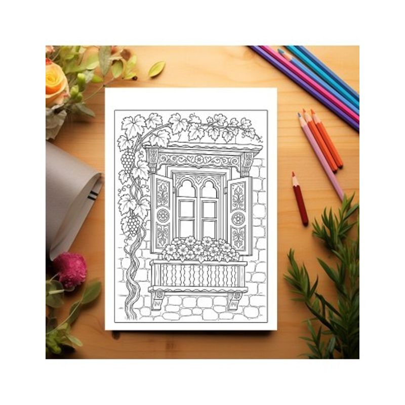 Carti si Birotica - Carti - Carti pentru copii - Carti de colorat - Carte de colorat, 50 de ilustratii Coloreaza Oltenia - Volumul II, 106 pagini, A5 - Infinity.ro