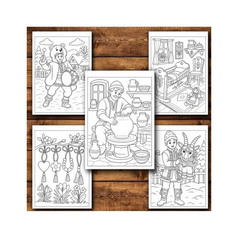 Carti si Birotica - Carti - Carti pentru copii - Carti de colorat - Carte de colorat, 50 de ilustratii Coloreaza Romania - Volumul I, 106 pagini, A5 - Infinity.ro