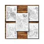 Carti si Birotica - Carti - Carti pentru copii - Carti de colorat - Carte de colorat, 50 de ilustratii Coloreaza Romania - Volumul II, 106 pagini, A5 - Infinity.ro