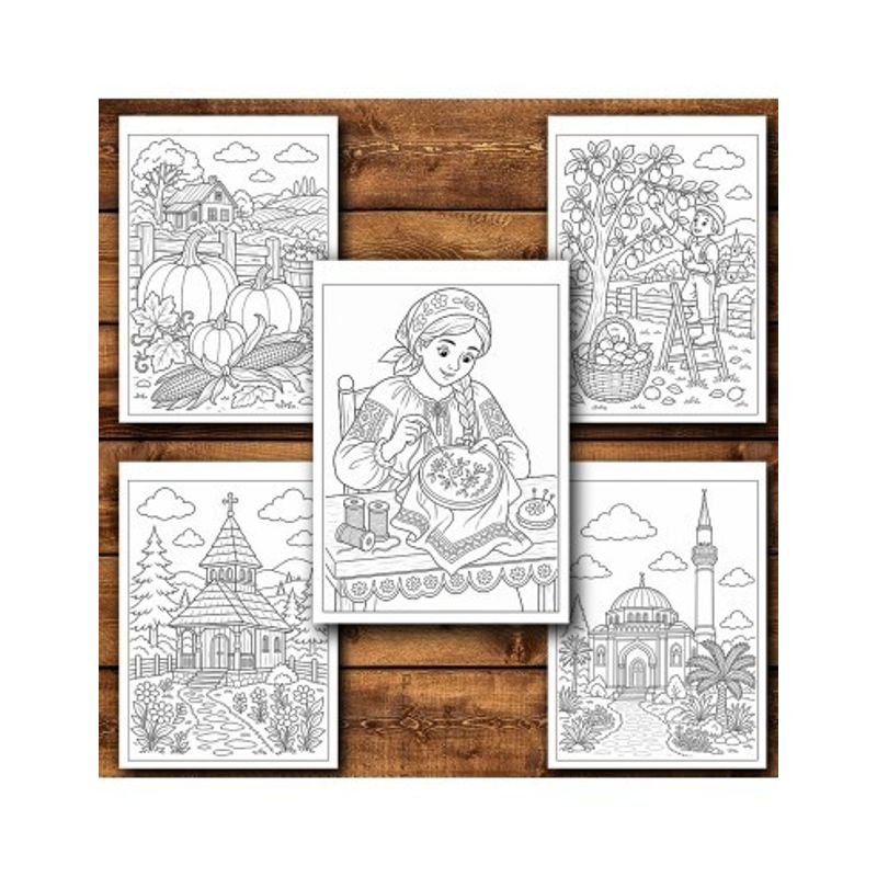 Carti si Birotica - Carti - Carti pentru copii - Carti de colorat - Carte de colorat, 50 de ilustratii Coloreaza Romania - Volumul II, 106 pagini, A5 - Infinity.ro