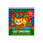 Carti si Birotica - Carti - Carti pentru copii - Carti de colorat - Carte de colorat, 50 de ilustratii Cozy Christmas, 106 pagini, A5 - Infinity.ro