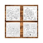 Carti si Birotica - Carti - Carti pentru copii - Carti de colorat - Carte de colorat, 50 de ilustratii Craciunul Fermecat, 106 pagini, A5 - Infinity.ro
